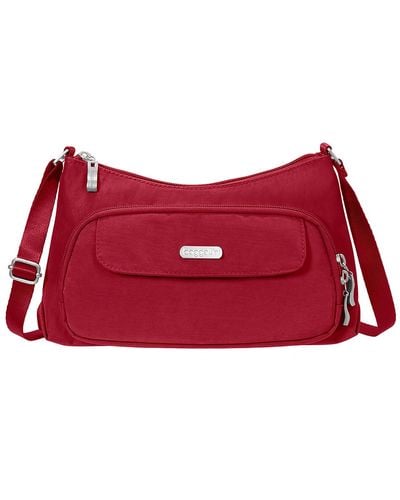 Baggallini Everyday Shoulder Bag - Red
