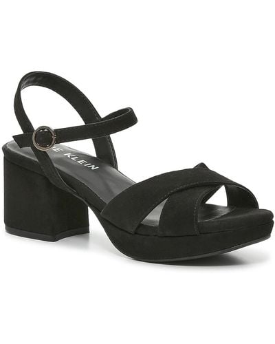 Anne Klein Pem Platform Sandal - Black