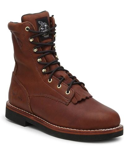Georgia Boot Farm And Ranch Work Boot - Brown