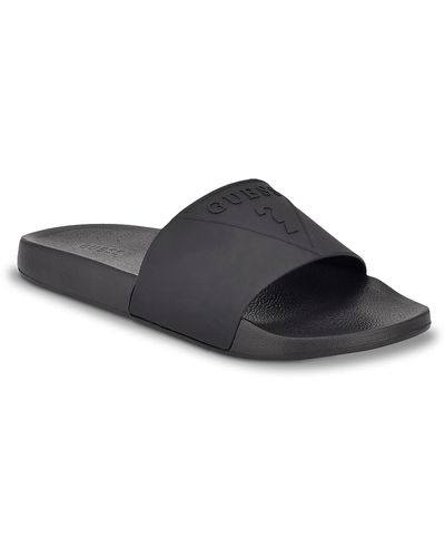 Guess Estol Slide Sandal - Black