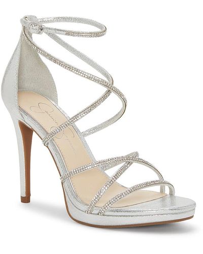 Jessica Simpson Jaeya Dress Sandal - Metallic