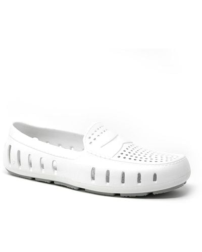 Floafers Country Club Penny Loafer - White