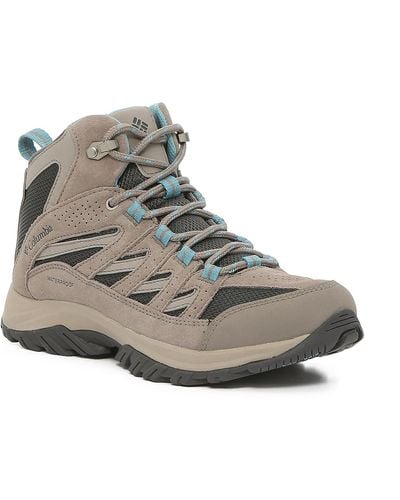 Columbia Crestwood Wide Hiking Boot - Gray