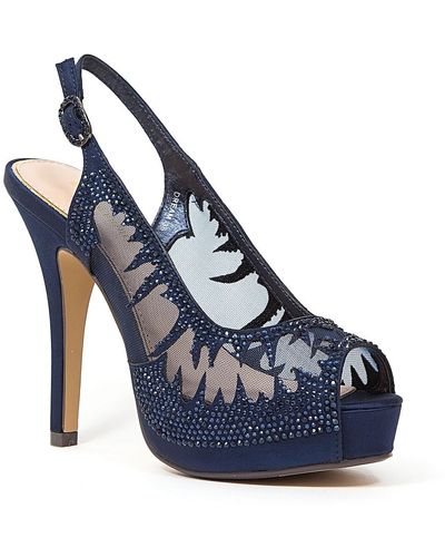 Lady Couture Dream Platform Sandal - Blue