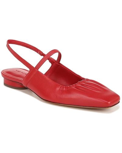 Vince Venice Flat - Red