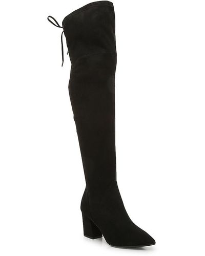 Marc Fisher Reda Wide Calf Over-the-knee Boot - Black