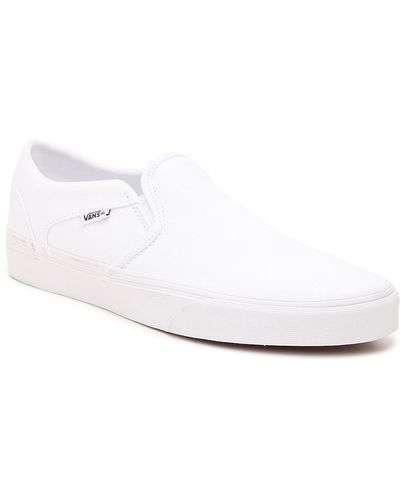Vans Asher Slip-on Sneaker - White