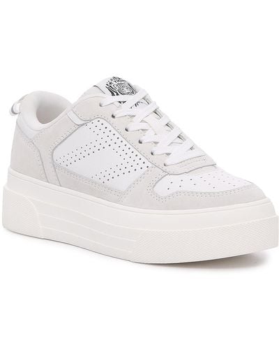 Le Tigre Midtown Platform Sneaker - White