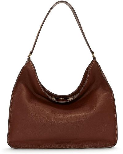 Lucky Brand Iris Leather Shoulder Bag - Brown
