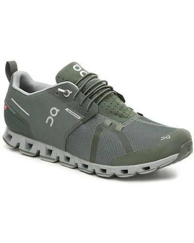 On Shoes Cloud 2.0 Waterproof Lightweight Running Shoe - Green