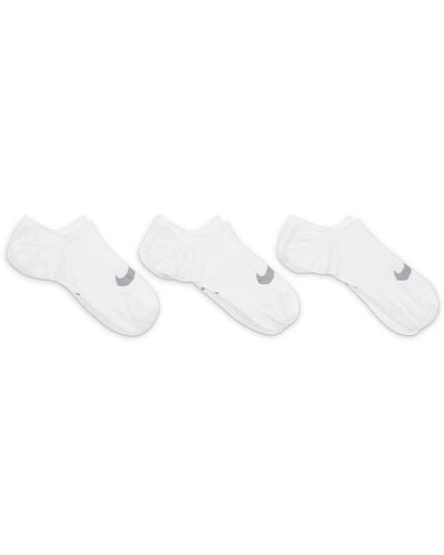 Nike Everyday Plus Lightweight No Show Liners - White
