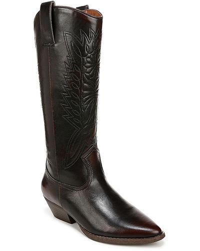 Zodiac Morghan Cowboy Boot - Black