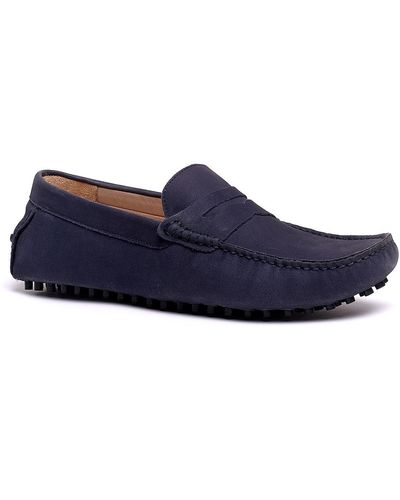 Carlos By Carlos Santana Ritchie Penny Loafer - Blue