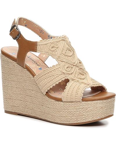 Lucky Brand Radiee Espadrille Wedge Sandal - Natural
