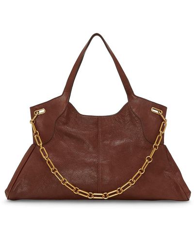 Vince Camuto Freya Leather Tote - Brown