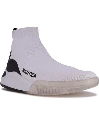 NAUTICA men High-Top sock sneakers size 12 deals