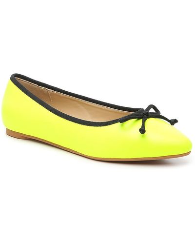 Penny Loves Kenny Attack Ballet Flat - Yellow