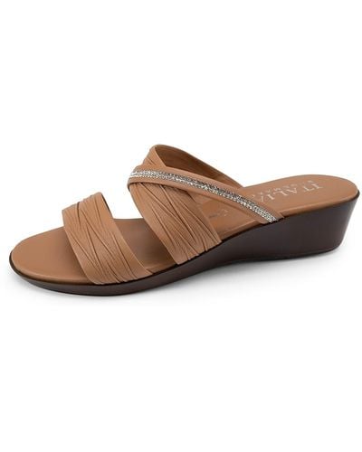 Clover  Wedge Sandal  Italian Shoemakers