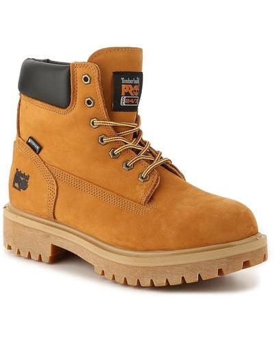 Timberland Pro Direct Attach Steel Toe Work Boot - Yellow