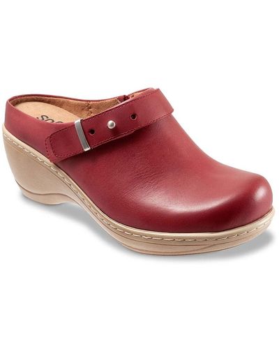Softwalk Marquette Clog - Red