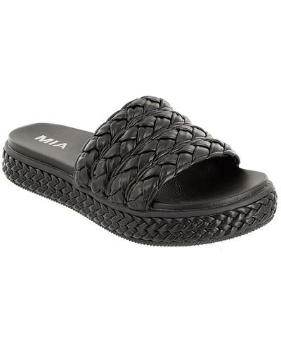 MIA Bri Platform Sandal - Black