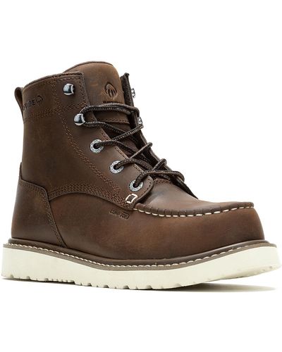 Wolverine Trade Wedge Ul St Composite Toe Work Boot - Brown
