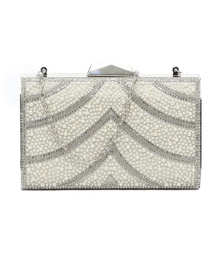 Dsw silver clutch sale