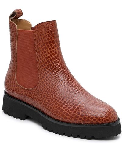 Andre Assous Peggy Chelsea Boot - Brown