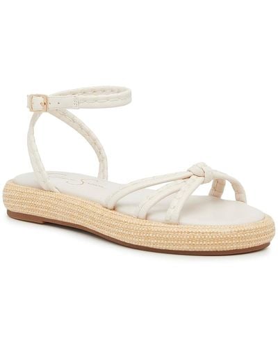Jessica Simpson Emelon Platform Sandal - White