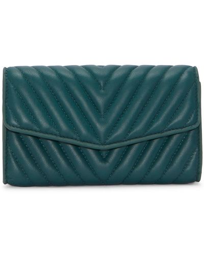 Vince Camuto Theon Leather Clutch - Green