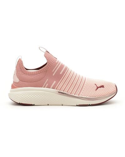 PUMA Softride Pro Echo Slip-on Running Shoe - Pink