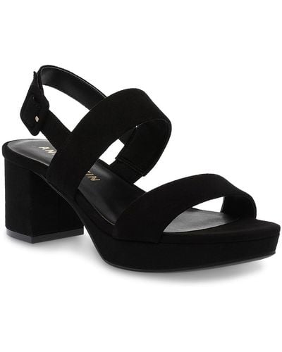 Anne Klein Presley Platform Sandal - Black