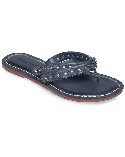 Bernardo Miami Flora Flip Flop - Blue