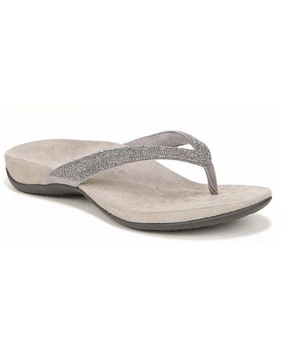 Vionic Dillon Shine Sandal - White