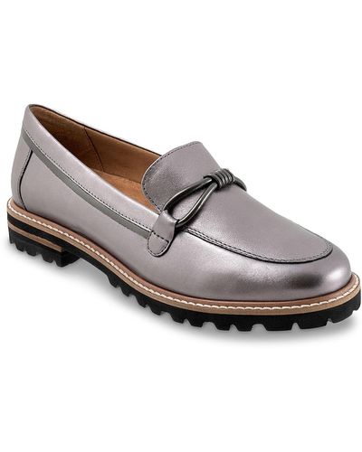 Trotters Fiora Loafer - Gray
