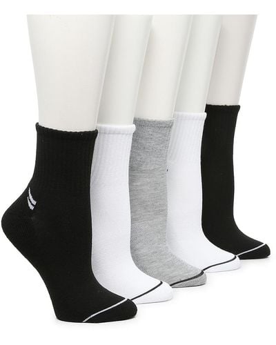 Mix No 6 Athletic Ankle Socks - Black