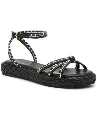 Jessica Simpson Emelon Platform Sandal - Black