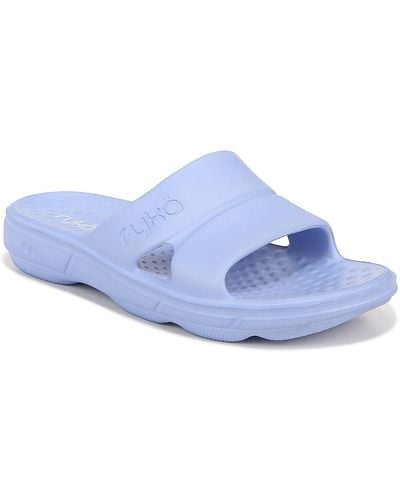 Ryka Restore Slide Sandal - Blue