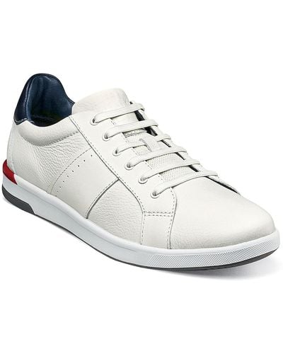 Florsheim Crossover Plain Toe Sneaker - White