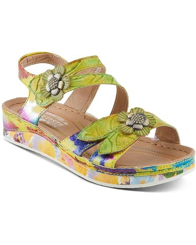 Spring Step Calista Sandal - Green