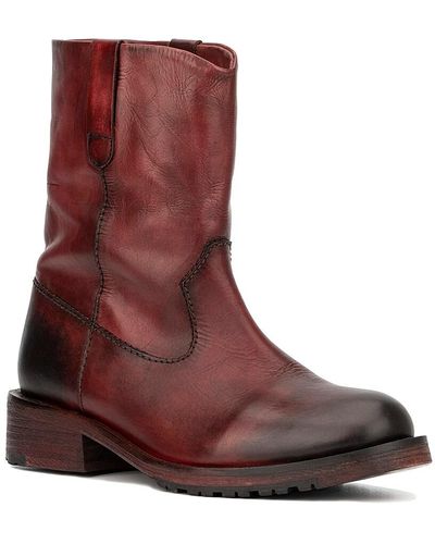 Vintage Foundry Alaina Western Boot - Brown