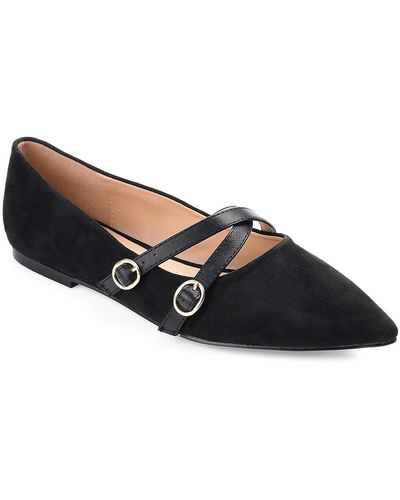 Journee Collection Patricia Flat - Black