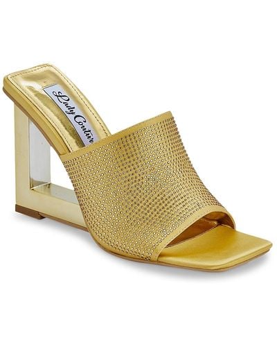 Lady Couture Fuego Wedge Sandal - Yellow