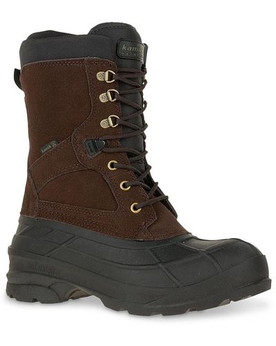 Kamik Nation Wide Snow Boot - Brown