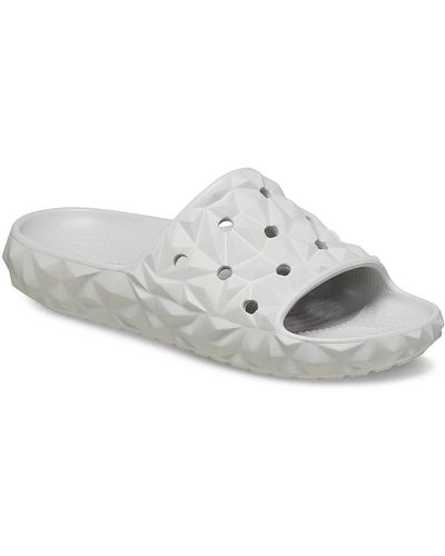 Crocs™ Classic Geometric Slide Sandal - White