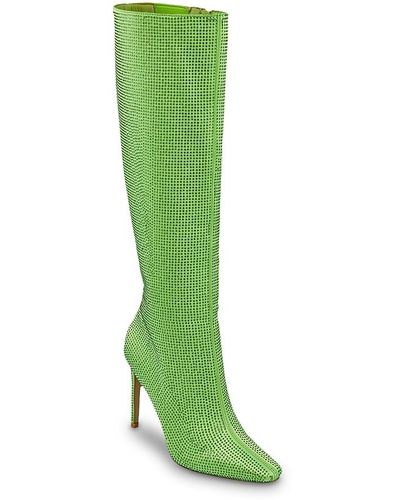 Lady Couture Diamond Boot - Green