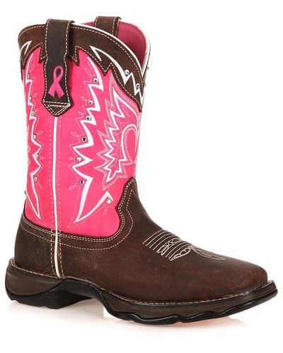 Durango Spielman Cowboy Boot - Pink