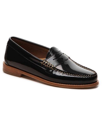 G.H. Bass & Co. Whitney Weejuns Patent Loafer - Black