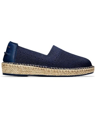 Cole Haan Cloudfeel Stitchlite Espadrille Slip-on - Blue