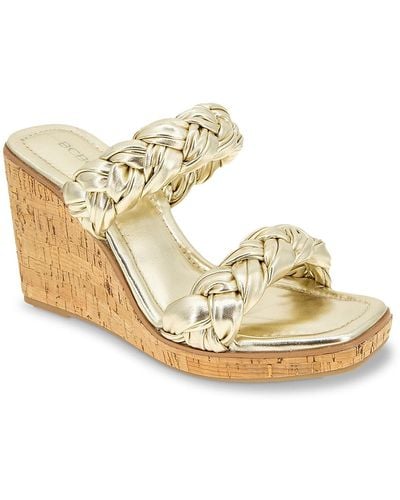 BCBGeneration Ulana Wedge Sandal - Metallic